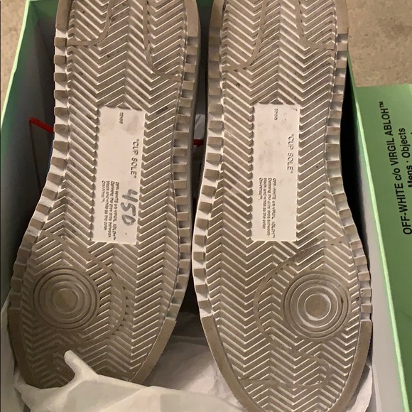 Off white denim carry over sneakers “denim” sz 36 - Picture 7 of 8